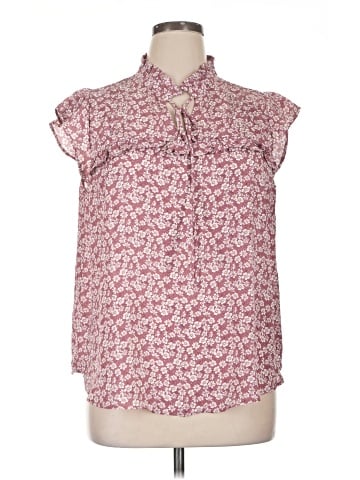 Sweet Rain Short Sleeve Blouse (view 1)