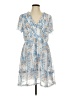 Shein Paisley Blue Casual Dress Size 12 - photo 1