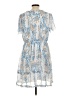 Shein Paisley Blue Casual Dress Size 12 - photo 2