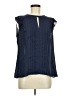 Elle 100% Polyester Blue Sleeveless Blouse Size M - photo 1