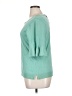 Joseph A. Teal 3/4 Sleeve Top Size XL - photo 5