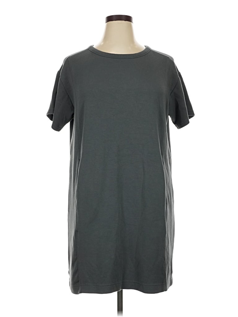 Pre-owned Lou & Grey Casual Dress In Gray