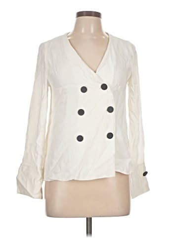 Zara TRF Long Sleeve Blouse (view 1)