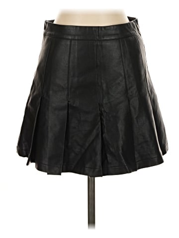 Michel Faux Leather Skirt (view 1)