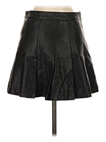 Michel Faux Leather Skirt (view 2)