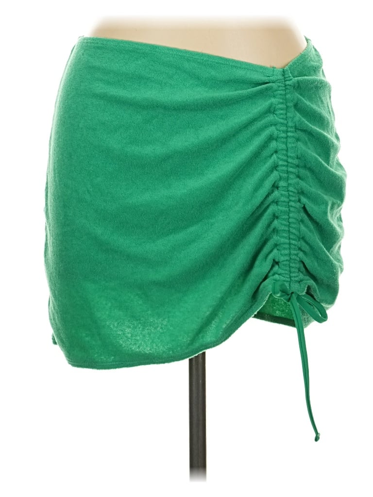 Pre-owned Fashion Nova Casual Skirt In Green