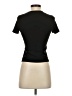 Shein 100% Polyester Black Short Sleeve Turtleneck Size XS - photo 2