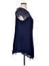 Indigo Thread Co. 100% Rayon Blue Casual Dress Size 1X - photo 4
