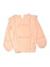 Unbranded 100% Polyester Pink Long Sleeve Blouse Size 140 cm / US 10 - photo 1