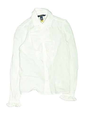 Polo by Ralph Lauren Long Sleeve Blouse (view 1)