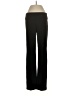 Ecru Solid Black Dress Pants Size S - photo 1
