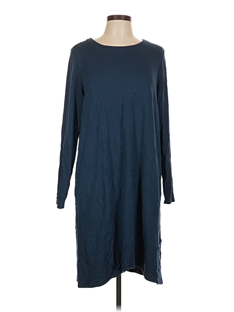 Pre-owned Purejill Casual Dress In Blue