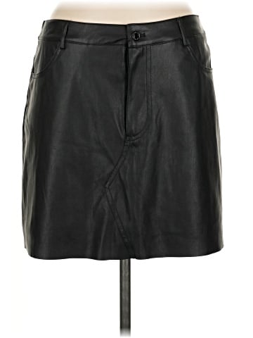 Guess Faux Leather Skirt (view 1)