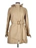 J.Crew 100% Cotton Tan Trenchcoat Size 12 - photo 1
