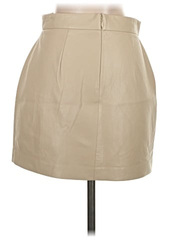 Wilfred Faux Leather Skirt (view 2)