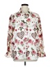 Unbranded Hearts Ivory Long Sleeve Blouse Size XL - photo 1