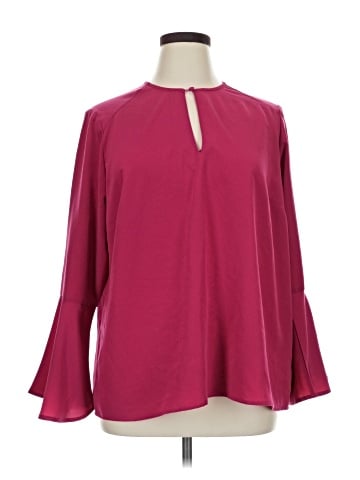 Melissa McCarthy Seven7 Long Sleeve Blouse (view 1)