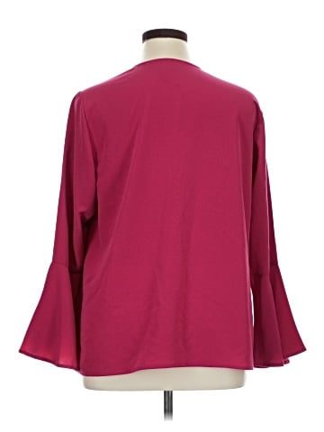 Melissa McCarthy Seven7 Long Sleeve Blouse (view 2)