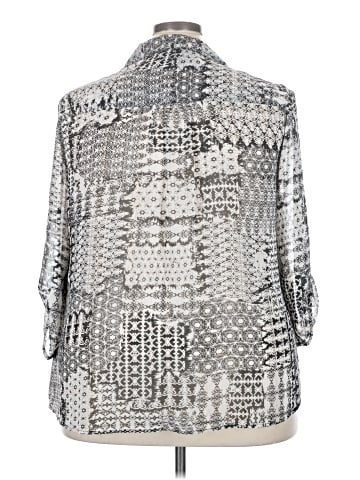 Sara Michelle 3/4 Sleeve Blouse (view 2)