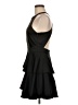 Slate & Willow 100% Polyester Black Cocktail Dress Size 6 - photo 5