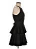 Slate & Willow 100% Polyester Black Cocktail Dress Size 6 - photo 4