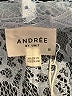 Andree by UNIT 100% Polyester Blue 3/4 Sleeve Blouse Size 1X - photo 7
