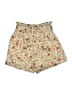 BTFL- Life 100% Polyester Floral Ivory Shorts Size XS - photo 2