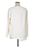 Joan Vass 100% Polyester Ivory Long Sleeve Blouse Size XL - photo 2