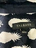 Talbots Print Black Long Sleeve Blouse Size L - photo 7