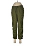 Point Sur 100% Cotton Solid Green Casual Pants Size 6 - photo 1