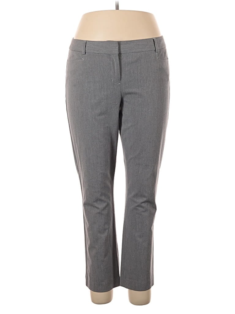 Pre-owned Express Outlet Dress Pants In Gray