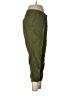 Point Sur 100% Cotton Solid Green Casual Pants Size 6 - photo 4
