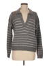 Wilfred 100% Wool Gray Long Sleeve Top Size M - photo 1