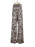 Nylon Apparel Animal Print Ivory Casual Pants Size S - photo 2