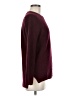 Rag & Bone Solid Burgundy Pullover Sweater Size M - photo 4