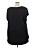 ELOQUII Black Short Sleeve Top Size 26 - 28 Plus - photo 2