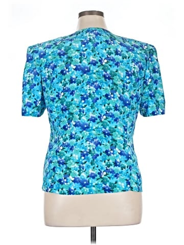 Leslie Fay Short Sleeve Blouse (view 2)