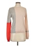 Allude Color Block Tan Pullover Sweater Size S - photo 1