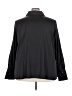 ELOQUII Solid Black Long Sleeve Blouse Size 26 - photo 2