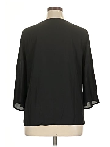 JM Collection 3/4 Sleeve Blouse (view 2)