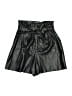 Zara Metallic Black Shorts Size S - photo 1