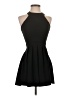 Francesca's Solid Black Cocktail Dress Size S - photo 1