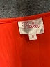 Parker 100% Polyester Orange Cocktail Dress Size M - photo 7