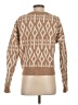 Minnie Rose Animal Print Tan Pullover Sweater Size S - photo 2