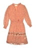 Btween Print Orange Dress Size 12 - photo 1
