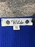 Wilde Solid Blue Casual Dress Size S - photo 7