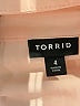 Torrid 100% Polyester Pink Long Sleeve Blouse Size 4X Plus (4) - photo 7