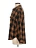 12th Tribe Plaid Brown Long Sleeve Button-Down Shirt One size - photo 5