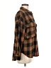 12th Tribe Plaid Brown Long Sleeve Button-Down Shirt One size - photo 4