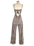 Shop Neighbor Animal Print Silver Jumpsuit Size S - photo 2